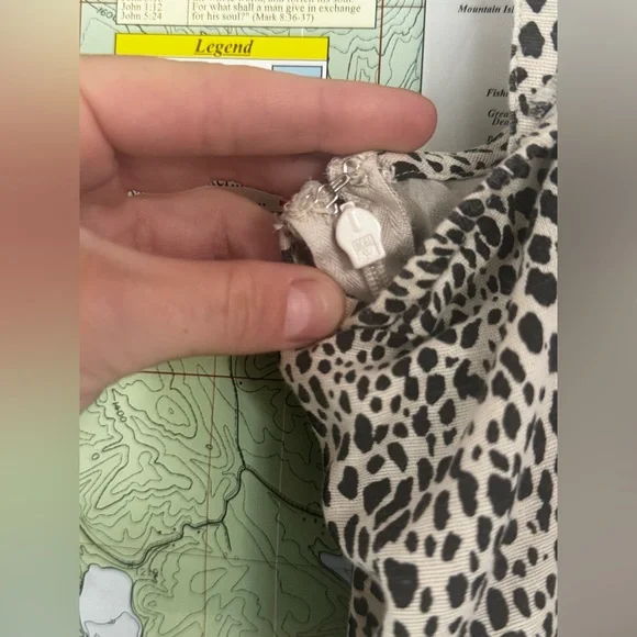 ✨American Eagle Leopard Print Cotton Dress✨ - Picture 7 of 7